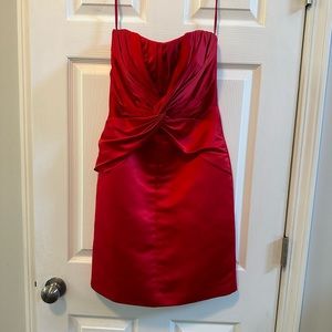 Melissa Sweet strapless dress- Size 8